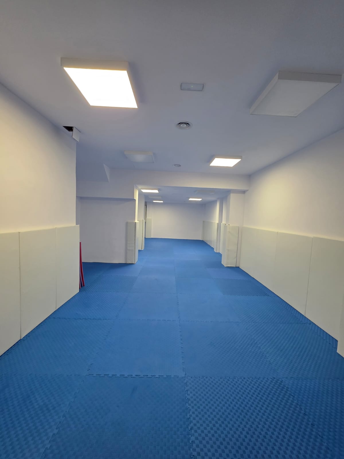 Main space inside the Warriors dojo